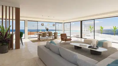 Stunning penthouse with private pool in El Higuerón, Fuengirola