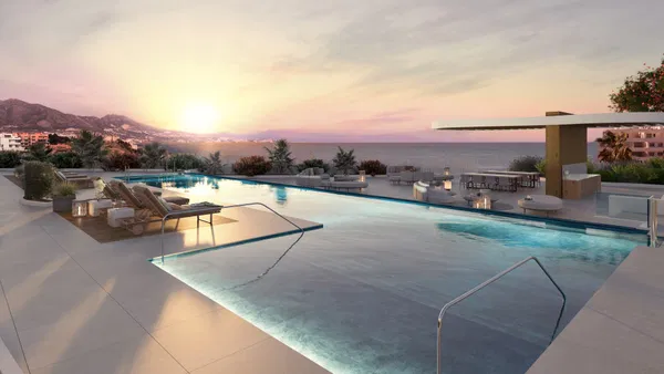 Elegant penthouse near the beach, Mijas Costa