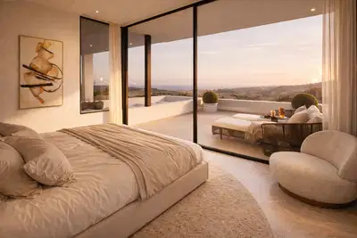 Luxurious villa with panoramic sea views in the heart of Estepona golf, Estepona