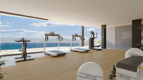 Penthouse with swimming pool and sea views in El Higuerón, Fuengirola