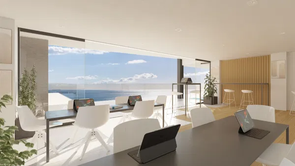 Penthouse with swimming pool and sea views in El Higuerón, Fuengirola
