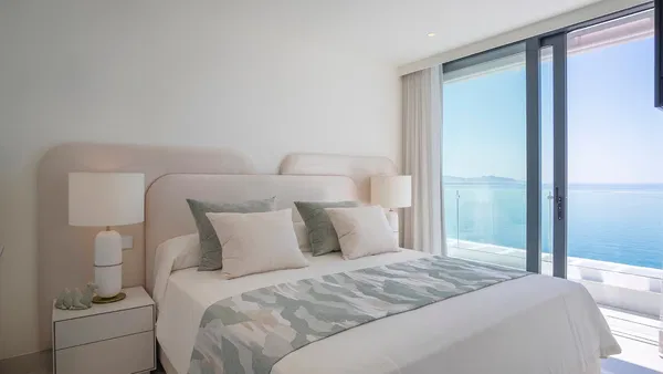 Sky villa with spectacular sea views