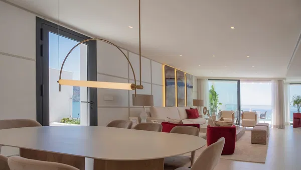 Sky villa with spectacular sea views