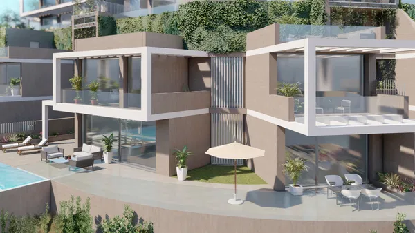 Sky villa with spectacular sea views