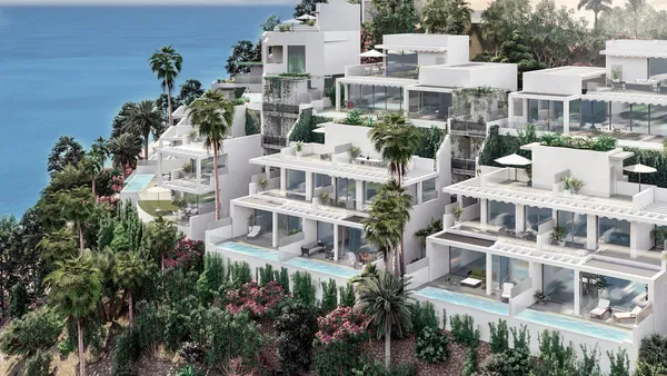 Sky villa with spectacular sea views
