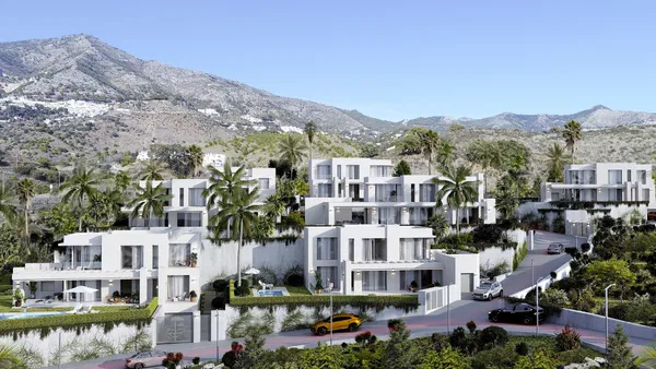Villa with lift in a charming boutique development in Mijas Pueblo
