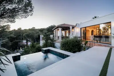 Majestic villa inspired by the traditional Spanish farmhouses in El Madroñal , Benahavis