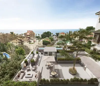 Exquisite refurbished property in an emblematic historic building in Monte Sancha, El Limonar, Malaga