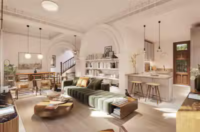 Exquisite refurbished property in an emblematic historic building in Monte Sancha, El Limonar, Malaga