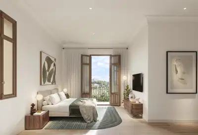 Exquisite refurbished property in an emblematic historic building in Monte Sancha, El Limonar, Malaga