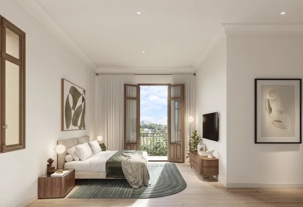 Exquisite refurbished property in an emblematic historic building in Monte Sancha, El Limonar, Malaga