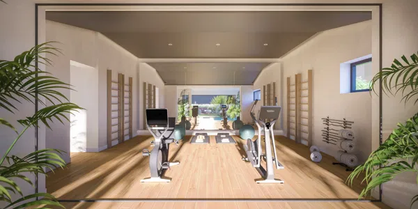 Bright apartment in urbanisation with security, SPA and sports club