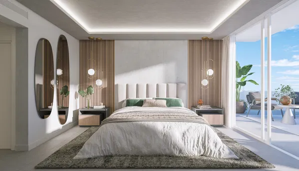 Bright apartment in urbanisation with security, SPA and sports club