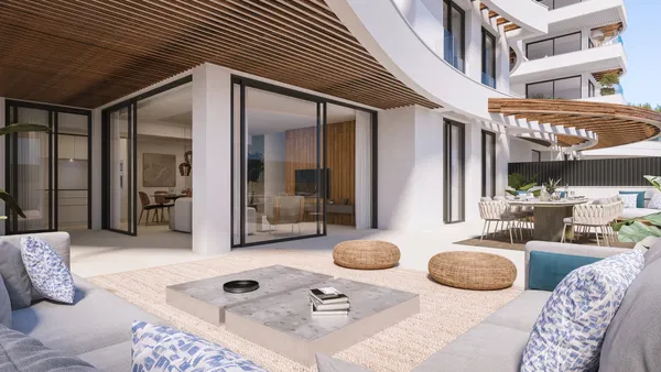 Modern penthouse with front sea views next to Puerto Marina, Benalmadena Costa