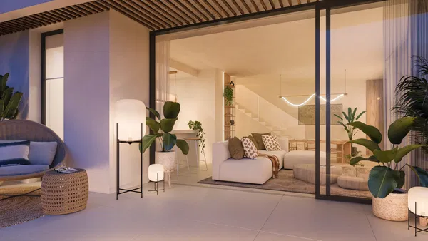 Modern penthouse with front sea views next to Puerto Marina, Benalmadena Costa