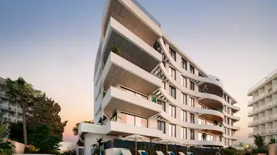 Modern penthouse with front sea views next to Puerto Marina, Benalmadena Costa