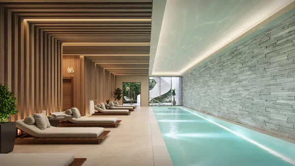 Fantastic avant-garde penthouse of new construction in San Pedro