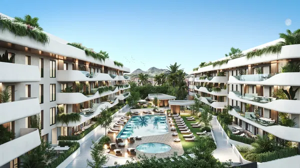 Fantastic avant-garde penthouse of new construction in San Pedro