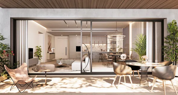 Fantastic avant-garde penthouse of new construction in San Pedro