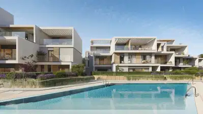 Beautiful off-plan ground floor duplex apartament with a generous garden in Nueva Andalucia, Marbella