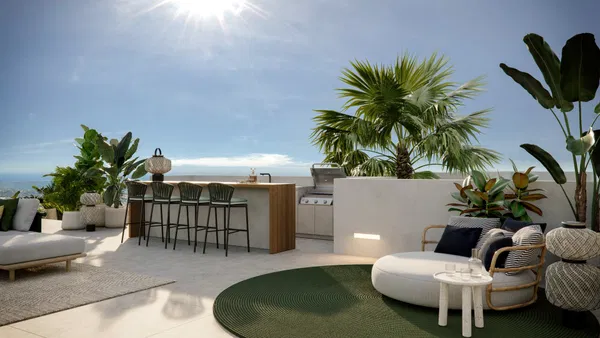 Contemporary off-plan villa in an exclusive residential development in Nueva Andalucia, Marbella