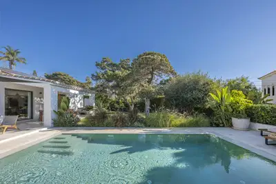 Elegant beachside villa in Marbesa: private and tranquil living just steps away from the beach