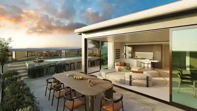 The Eden in the heights: Sky Villa with spectacular terrace and private pool, El Higueron, Fuengirola