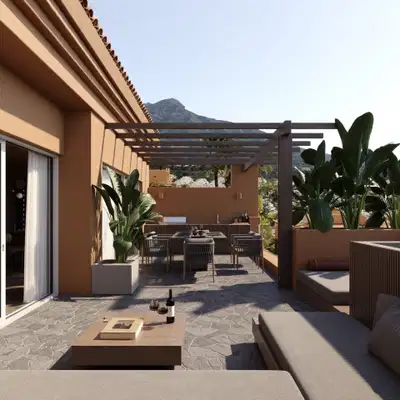 Luxury and modernity in this completely renovated penthouse apartment in La Cerquilla, Nueva Andalucia