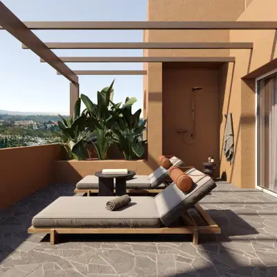 Luxury and modernity in this completely renovated penthouse apartment in La Cerquilla, Nueva Andalucia
