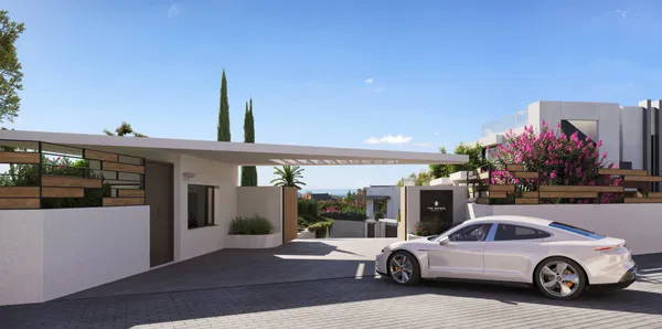 Exquisite villa project with amazing panoramic views in a closed urbanization, Nueva Andalucia