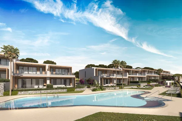 Charming and bright townhouse with spectacular views of a golf course, Reserva del Chaparral, Mijas Costa