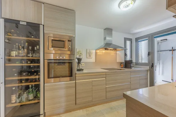 Penthouse in a privileged setting with panoramic views of the sea and golf course in Los Flamingos, Benahavís