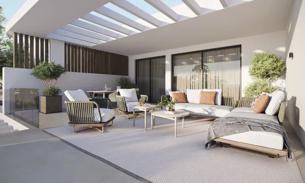 Elegant and bright penthouse located in the exclusive New Golden Mile of Estepona