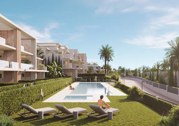 Elegant and bright penthouse located in the exclusive New Golden Mile of Estepona