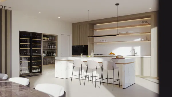 Impressive luxury villa under construction with an exclusive design and panoramic views in Estepona East
