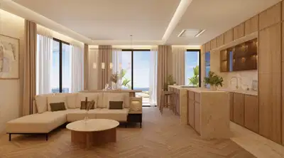 Luxury apartment in a uniquely designed tower by the sea on Málaga’s 'Golden Mile
