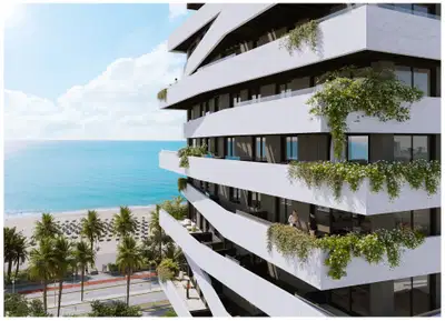 Seaside exclusivity in a uniquely designed tower