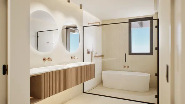 Stunning beachfront duplex penthouse in a prime city location, Pacífico, Malaga