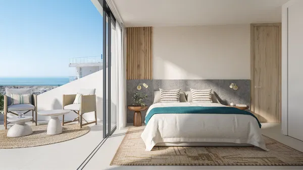 Modern penthouse in a designer building near Puerto Marina, Benalmadena Costa