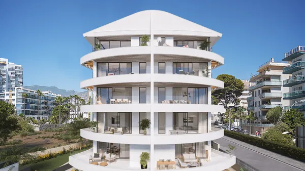 Modern penthouse in a designer building near Puerto Marina, Benalmadena Costa