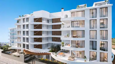 Modern penthouse in a designer building near Puerto Marina, Benalmadena Costa