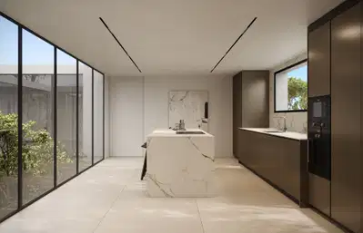 Impressive newly built sky villa with spectacular sea views and a private swimming pool in El Madroñal, Benahavis