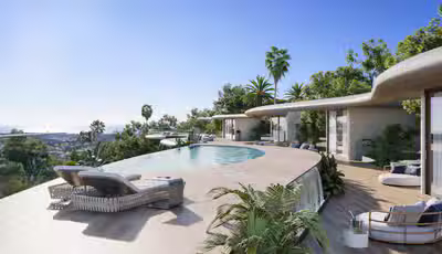 Impressive newly built sky villa with spectacular sea views and a private swimming pool in El Madroñal, Benahavis