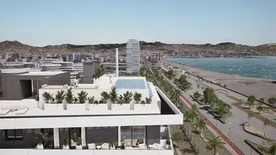 Sophisticated duplex penthouse by the sea in an unrivalled setting, West Málaga