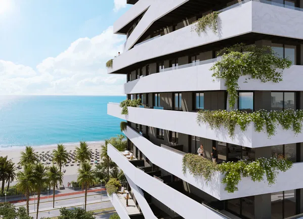 Sophisticated duplex penthouse by the sea in an unrivalled setting, West Málaga