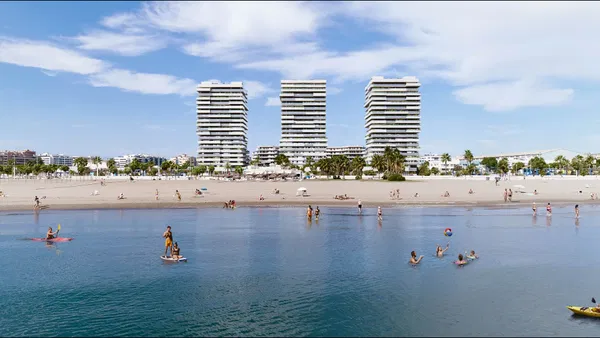 Elite architecture by the sea: duplex penthouse with rooftop pool, West Málaga
