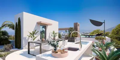Stunning villa with panoramic views in Río Real, Marbella