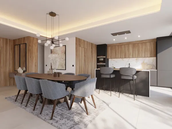 Contemporary luxury apartment with a private pool and sea views, Málaga East