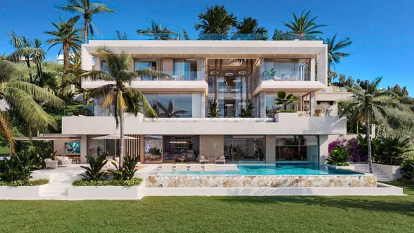 Custom-made villa with interior design by Versace Home – Ocho de Oro, new project in Nueva Andalucía, Marbella