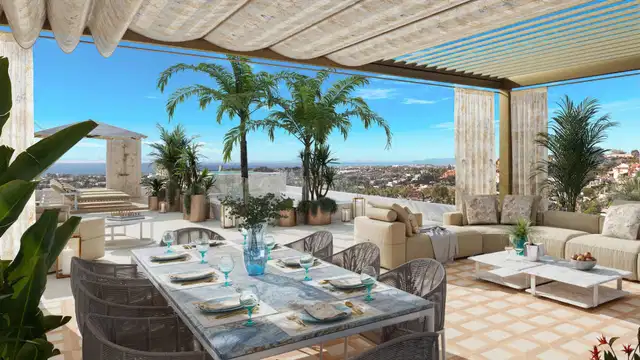 Custom-made villa with interior design by Versace Home – Ocho de Oro, new project in Nueva Andalucía, Marbella